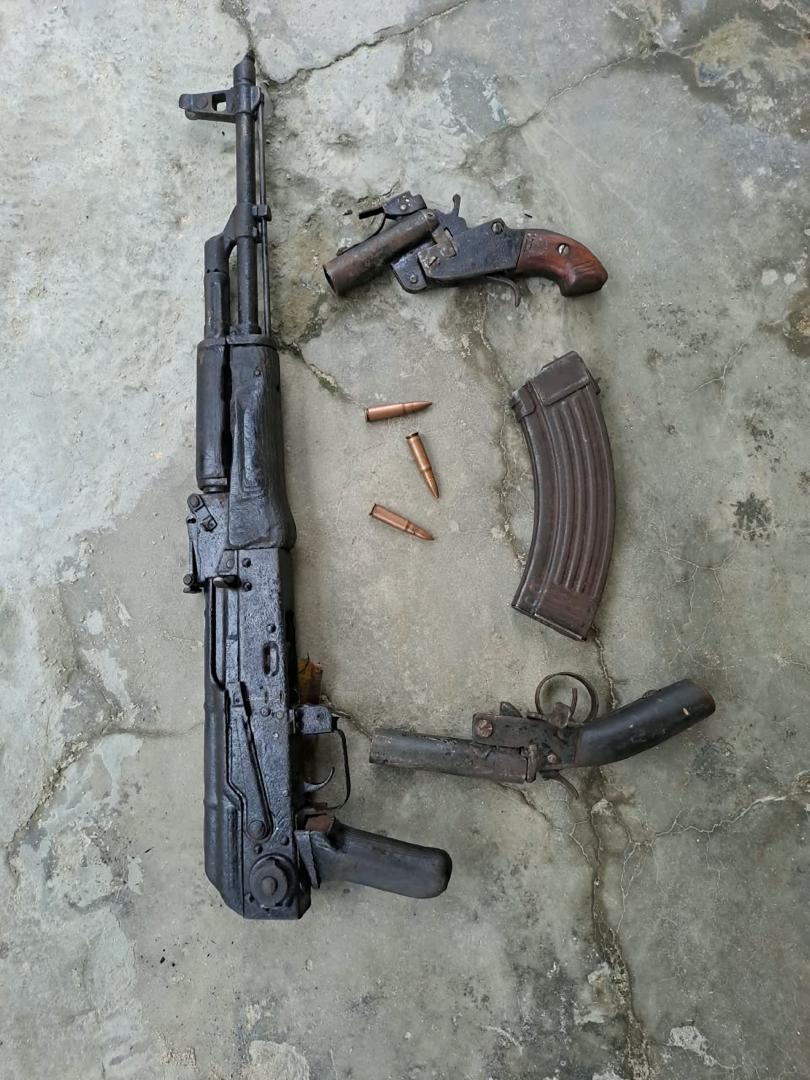 Police Arrest Suspected Armed Robber, Recover AK-47, Two Guns in Delta