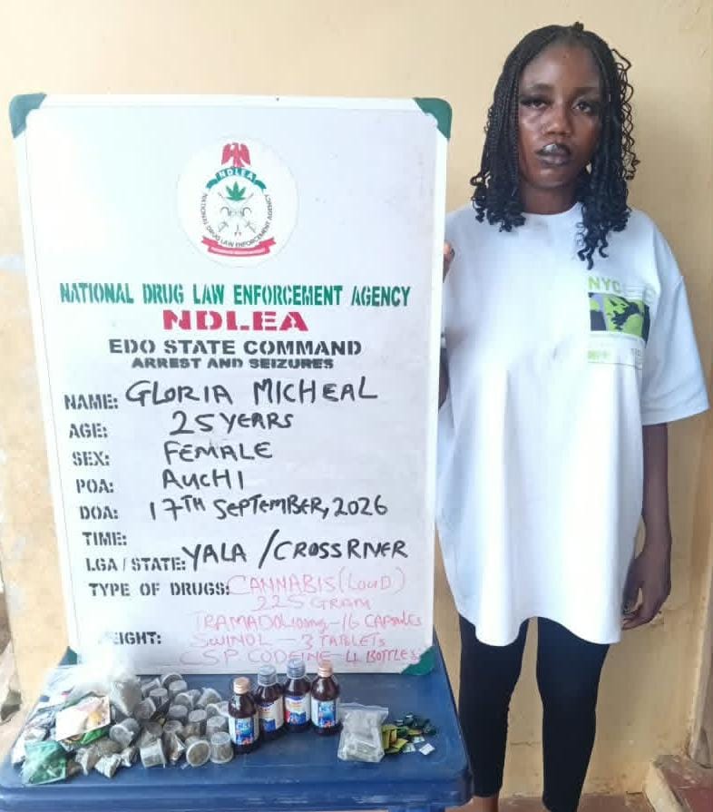 EDO NDLEA ARRESTS 42 SUSPECTS, WITH 9,520KG OF NARCOTICS 