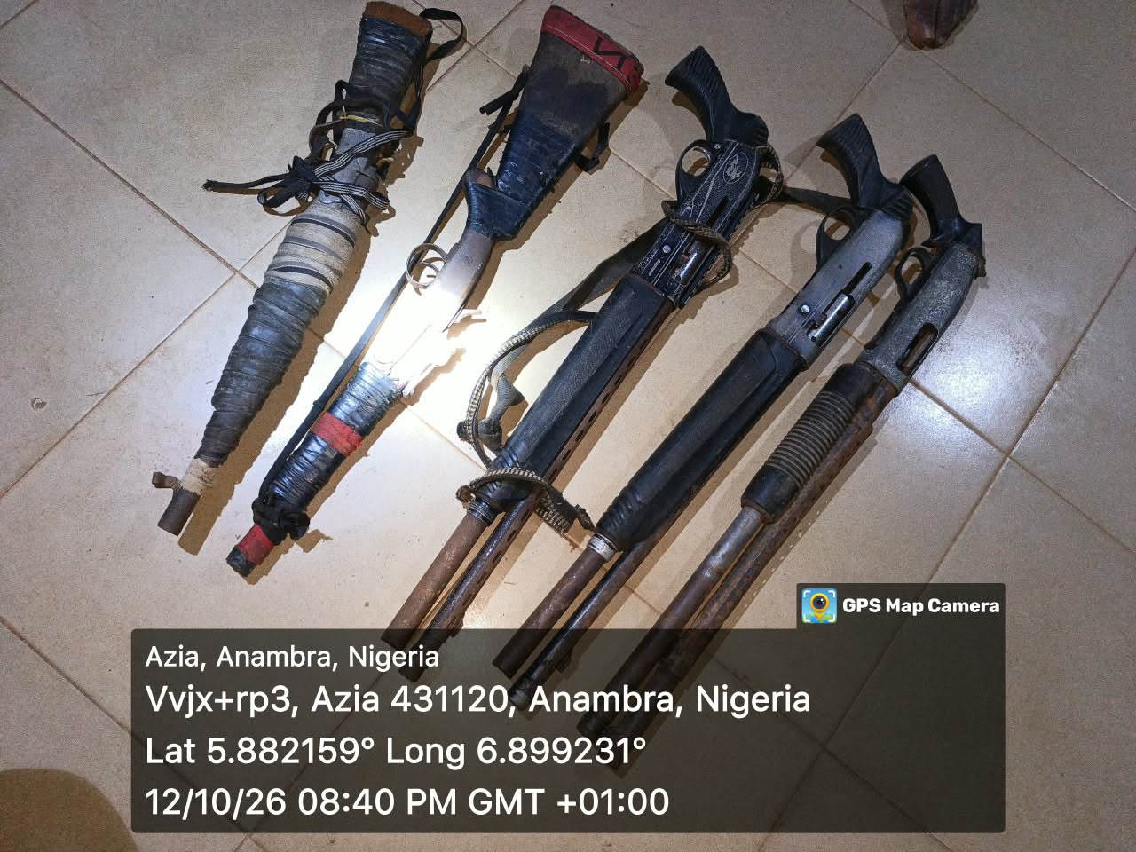 Troops Recover Five Firearms, Arrest Bar Owner in Anambra Arms Cache Raid