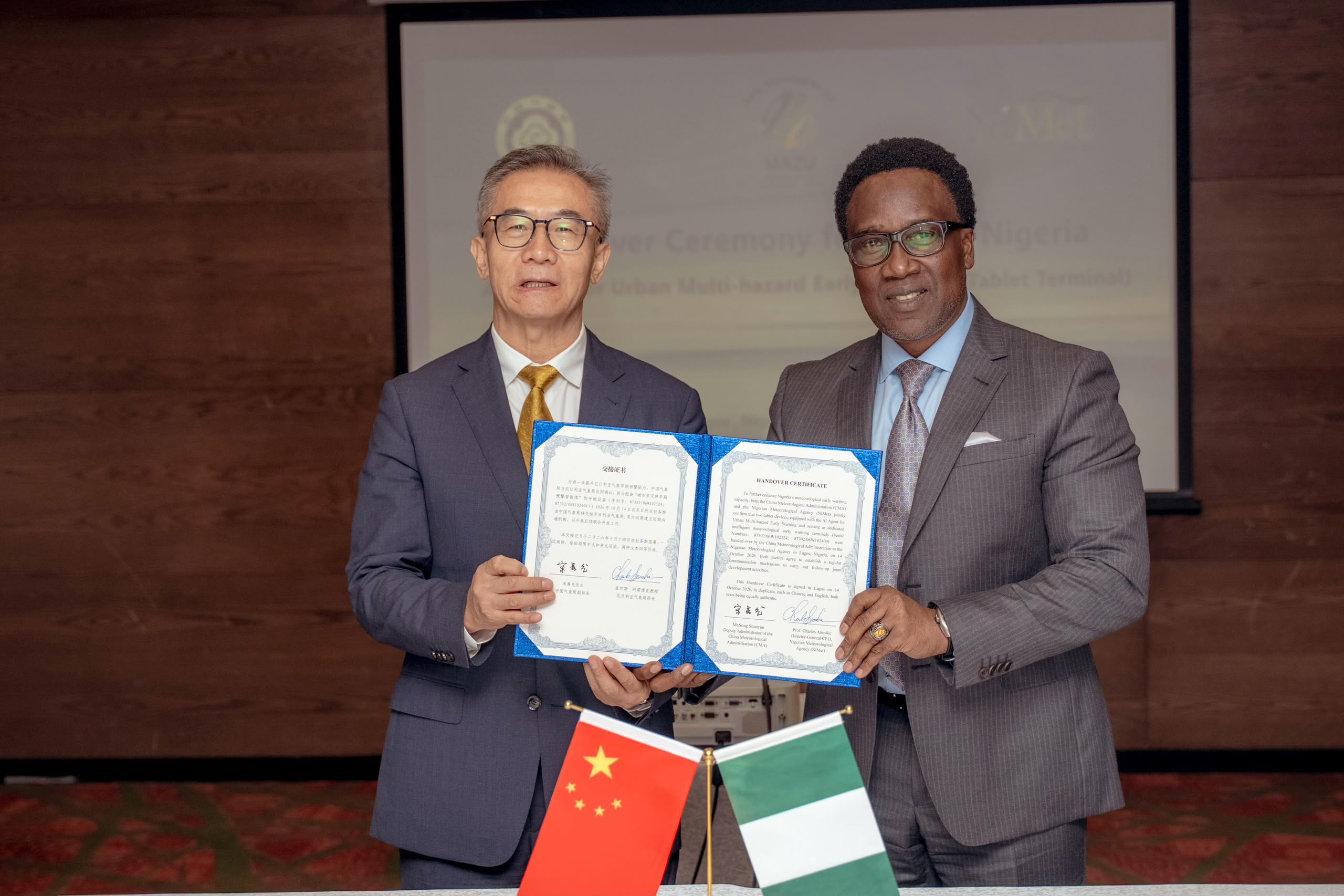 NiMet, China Meteorological Administration Deepen Strategic Partnership on EW4ALL