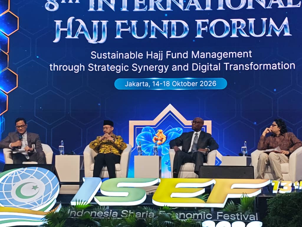 Measuring Nigeria 's Participation at the Global Hajj Fund Forum in Jakata.