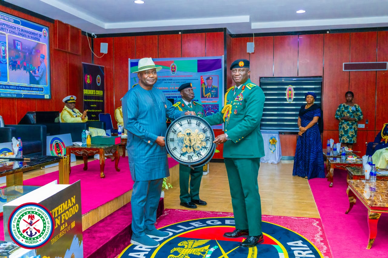 Musa Urges Nigeria to Build Indigenous Defence Technology, Prepare Military for Modern Warfare