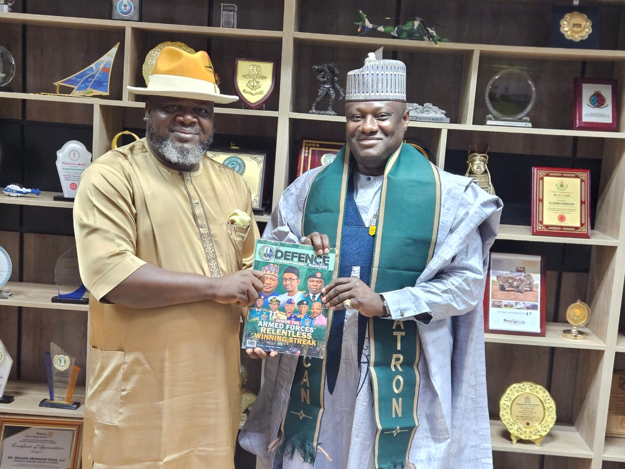 Why DECAN conferred patron title on Dr. Kana