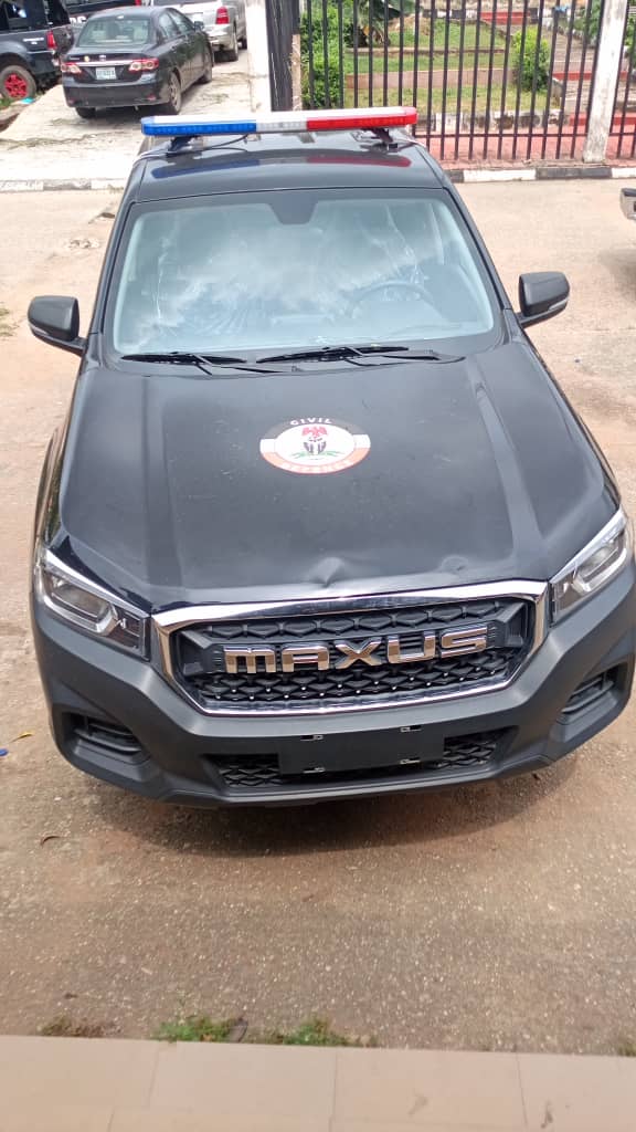 NSCDC Lagos Receives Two Patrol Vehicles to Boost Security Operations